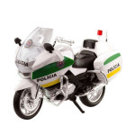Policajná motorka - kovová